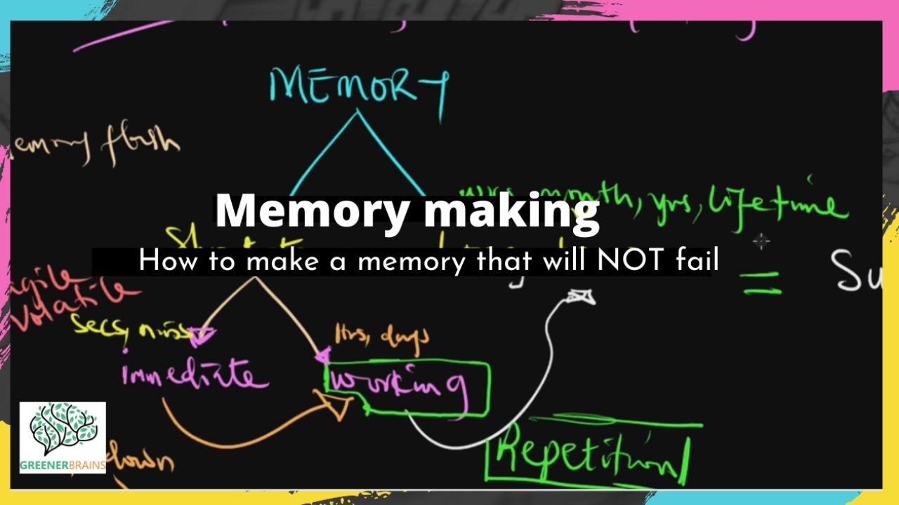 How to make a long-term memory that will NOT fail